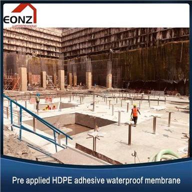HDPE อย่างเต็มที่ ผูกมัด กันน้ํา เมมเบรน